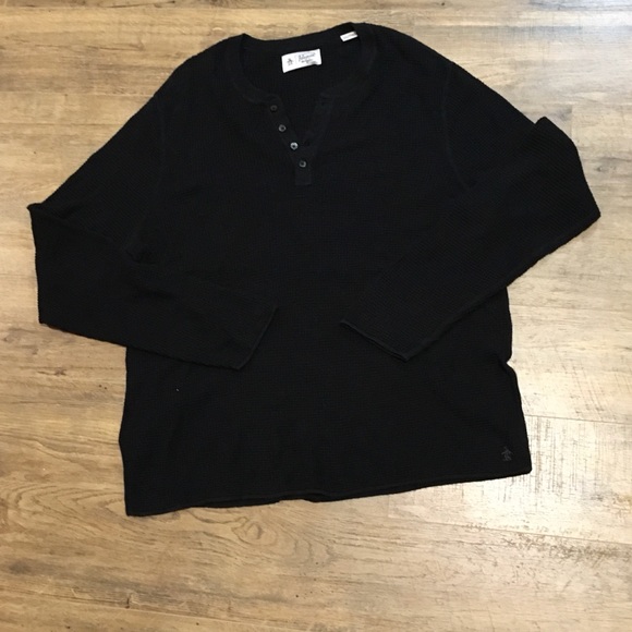 Original penguin Men’s Long Sleeve Sweater- Sz XXL - Picture 2 of 4